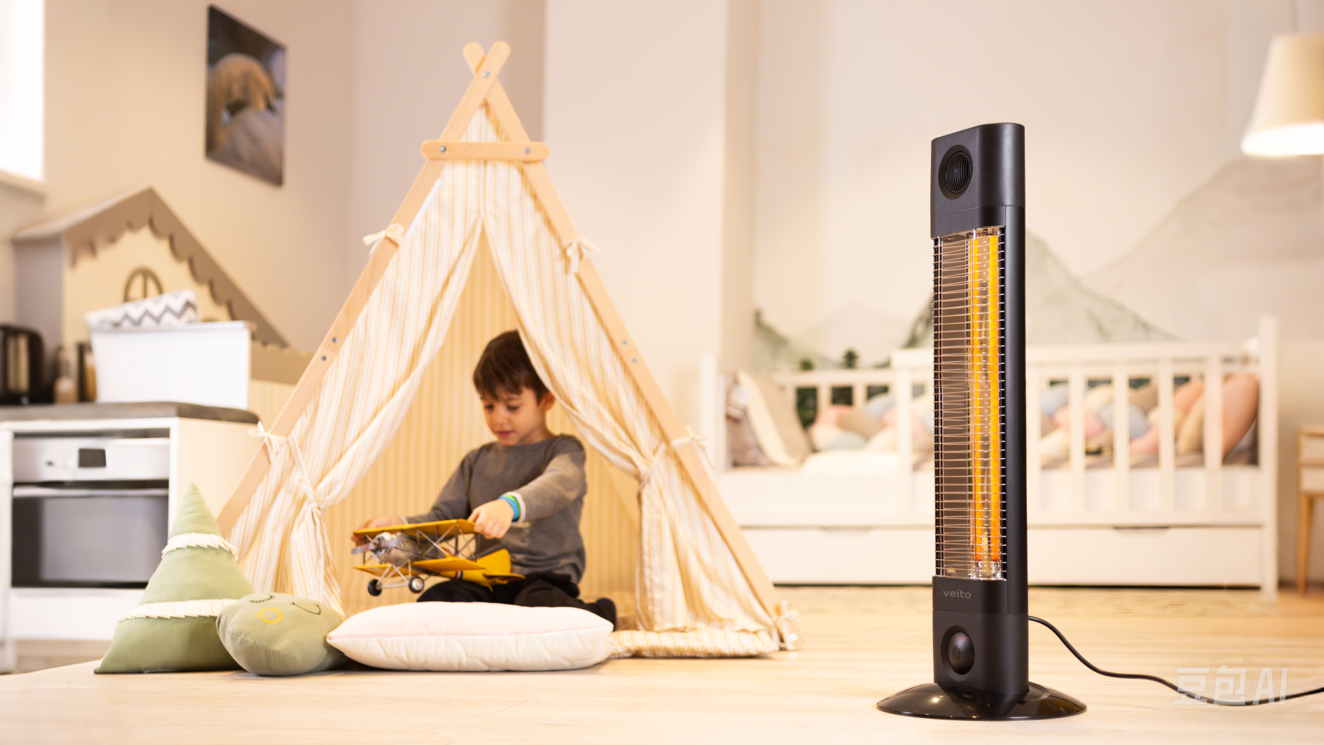 移动式红外供暖